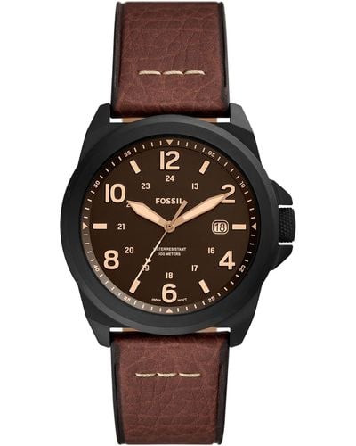Fossil Watch For Bronson - Black