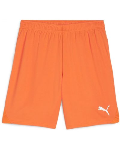 PUMA Teamgoal Shorts Jr Gebreide Shorts - Oranje