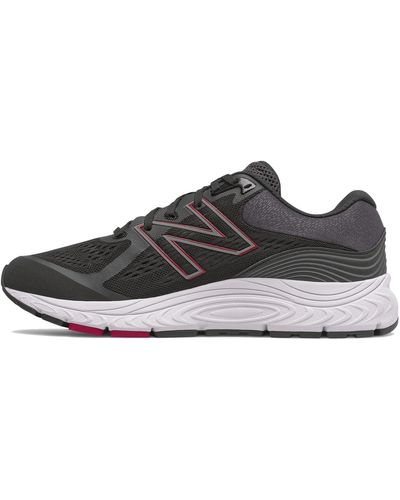 New Balance Mens 840 V5 Running Shoe - Black