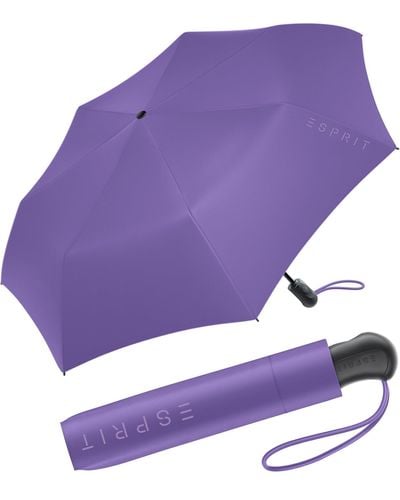 Esprit Parapluie de poche Easymatic Light à ouverture et fermeture automatique FJ 2022 - Violet