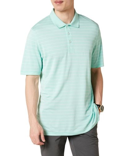 Amazon Essentials Schnell trocknendes Golf-Polohemd mit normaler Passform - Grün