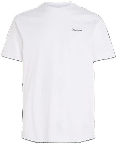 Calvin Klein T-Shirt K10k109894 Bright White 3XL - Weiß