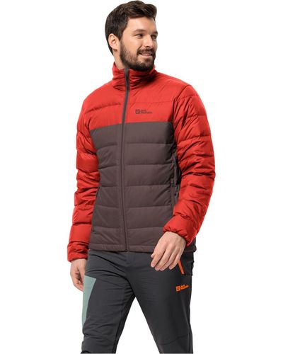 Jack Wolfskin Ather Down Jacket M - Red