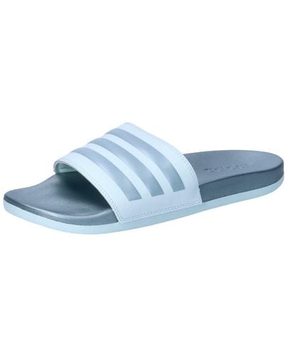 adidas Adilette Comfort Slides - Blue