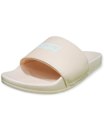 Levi's June Batwing S Flat Sandal - White