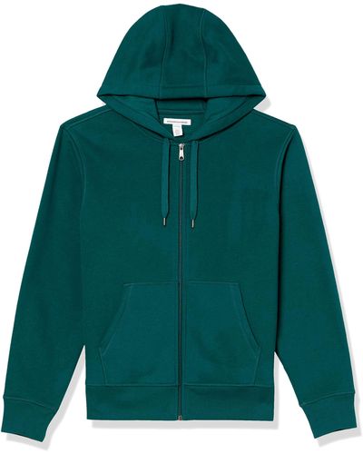 Amazon Essentials Full-Zip Hooded Fleece Sweatshirt Fashion-Hoodies - Verde
