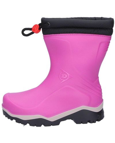 Dunlop Protective Footwear Blizzard Gef tterte Stiefel - Pink