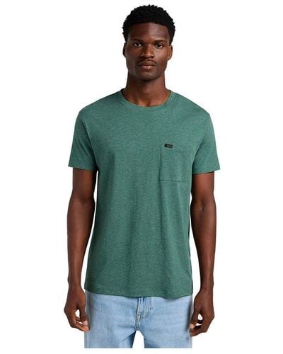 Lee Jeans Ultimate Pocket Tee T-Shirt - Grün