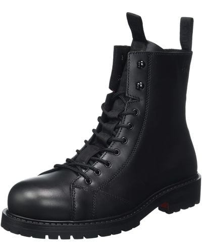 HUGO Newron_halb_lt Ankle Boots - Black