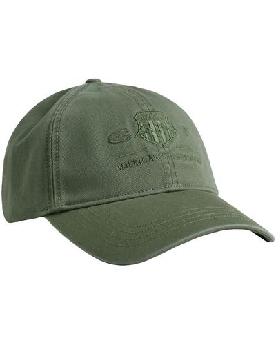 GANT Tonal Shield Cap Baseballkappe - Grün