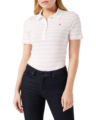 Tommy Hilfiger S/s Polos - Wit