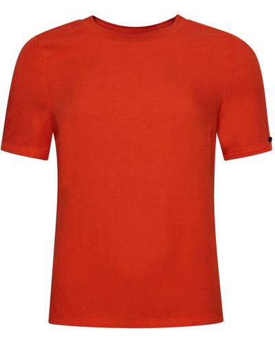 Superdry Studios Woven S/S Top Shirt - Rojo