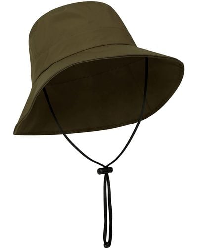 Mountain Warehouse Extreme S Waterproof Bucket Hat Khaki - Green