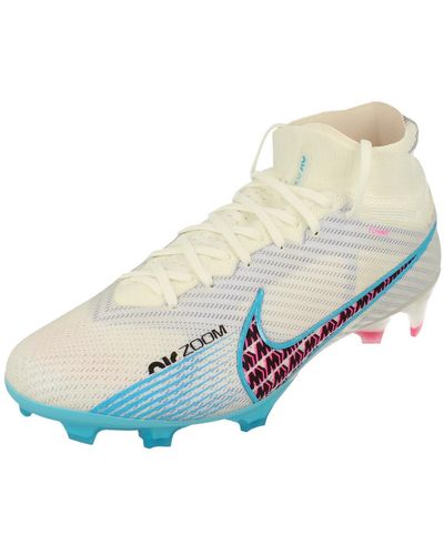 Nike Zoom Superfly 9 Elite Fg S Football Boots Dj4977 Soccer Cleats - Blue