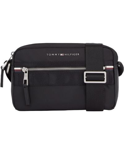 Tommy Hilfiger Shoulder Bag Elevated Nylon Reporter Medium - Black