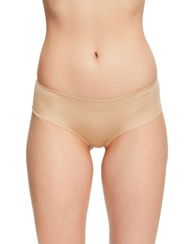 Esprit Micro W. Logo Rcs Shorts Hipster Knickers - Natural