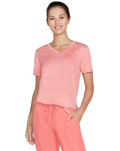 Skechers T-Shirt - Coral - Pink
