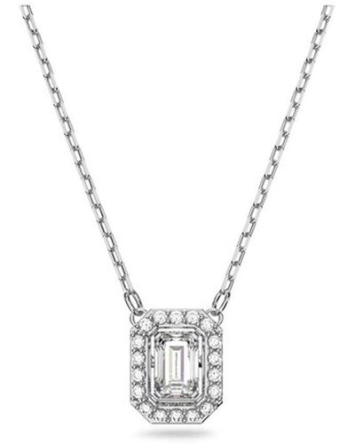 Swarovski Millenia Dancing Crystal Pendant Necklace - Metallic