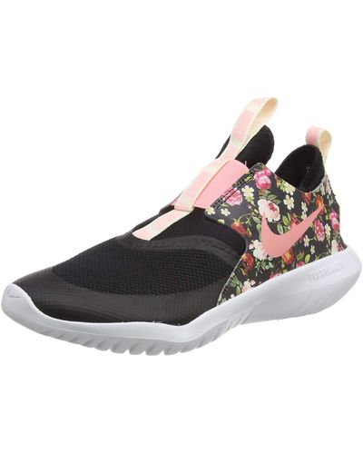 Nike Flex Runner Vintage Floral - Negro