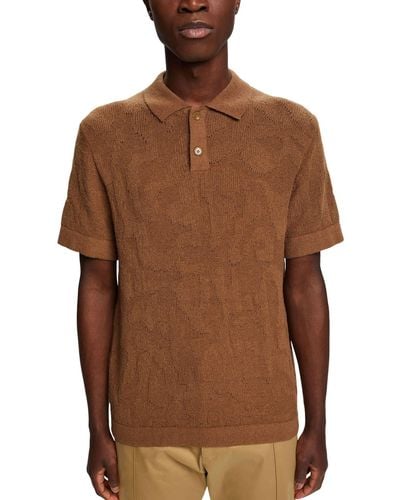 Esprit Collection 033eo2k303 Polo Shirt - Brown
