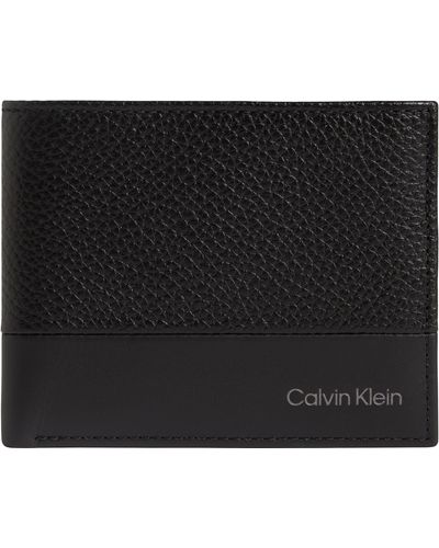 Calvin Klein Subtle Mix Bifold 6cc W/bill Wallet - Blue