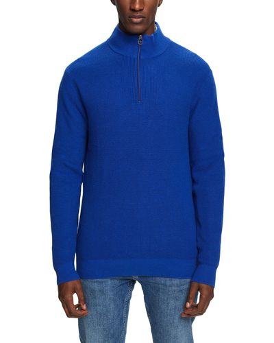 Esprit 993ee2i303 Sweater - Bleu
