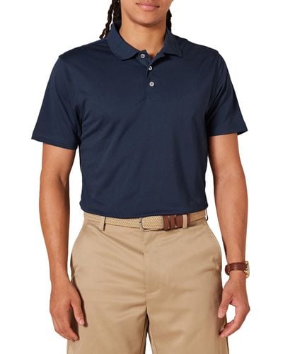 Amazon Essentials Quick-dry Golf Polo Voor ,donkere Marine,3xl-4xl - Blauw
