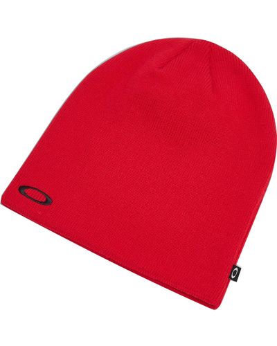 Oakley Fine Knit Hat - Red