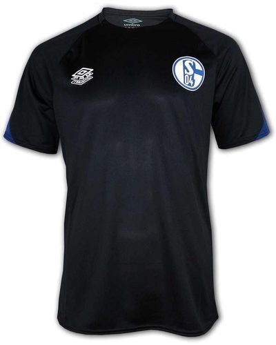 Umbro FC Schalke 04 Trainingsshirt schwarz/dunkelblau
