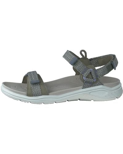 Ecco X-Trinsic Flat Sandal pour Vétiver - Vert