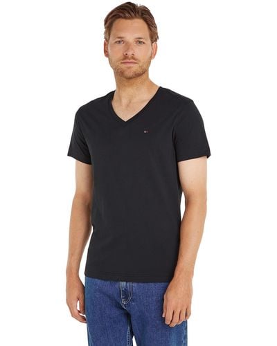 Tommy Hilfiger Original Jersey Camiseta - Negro