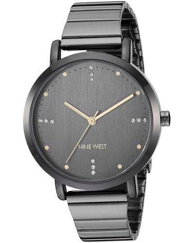 Nine West Armbanduhr Uhr Gunmetal - Mehrfarbig