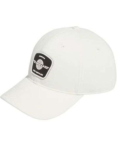 adidas Pique Hat Cap For One Size Adjustable - White