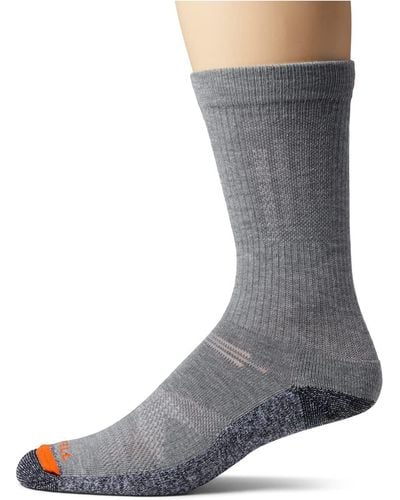Merrell Adult's Lightweight Work Socks-3 Pair Pack- Repreve With Durable Reinforcement - Black