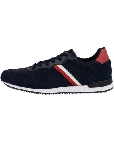 Tommy Hilfiger Runner Sneaker Iconic Mix Runner Sportschuhe - Blau