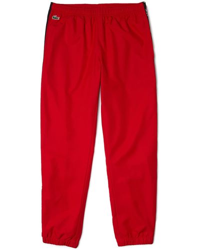 Lacoste Sport XH1641 Pantaloni da Tuta - Rosso