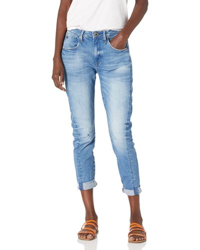 G-Star RAW Arc 3d Low Rise Boyfriend Fit Jeans - Blauw