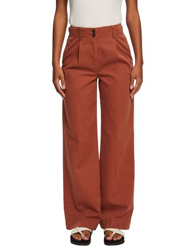 Esprit 023ee1b325 Trousers - Red