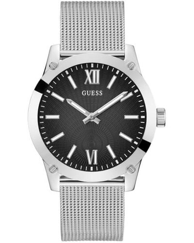Guess Crescent Gw0629g1 Time Only Watch - Black