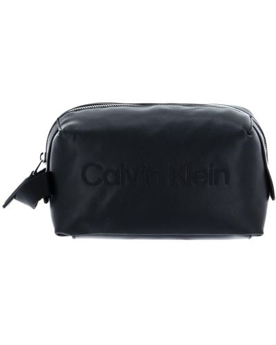 Calvin Klein Set Bolsa de Lavado - Negro