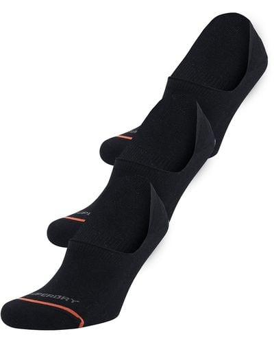 Superdry No Show Trainer 3 Pack Socks - Black/multi (m/l)