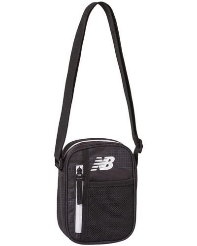 New Balance , , Opp Core Crossbody Bag, Stylish And Functional For Casual And Athletic Wear, One Size, Deep Ocean - Black