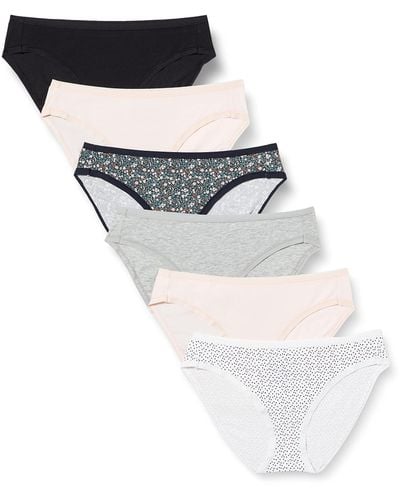 Essentials Womens Cotton Bikini Brief Underwear