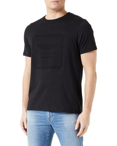 Hackett Hackett Hm500780 Short Sleeve T-shirt S - Black