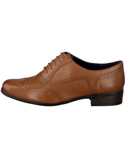 Clarks Hamble Oak 20350674 - Zapatos de Cordones para Mujer - Marrón