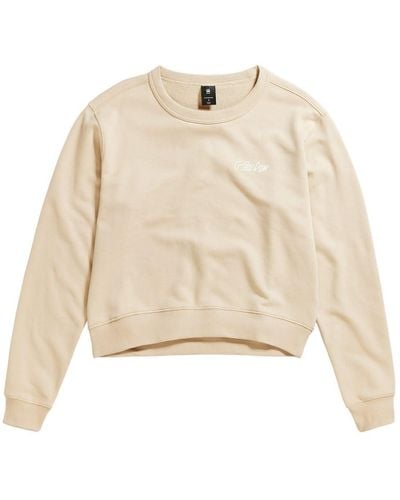 G-Star RAW Graphic Sweatshirt Sweater - Natur
