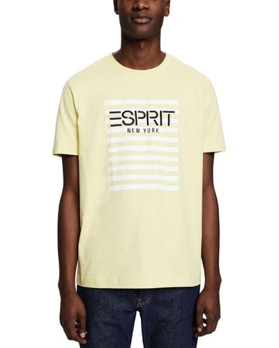 Esprit 014ee2k301 Camiseta - Neutro