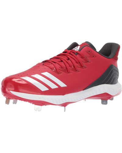 adidas Icon Bounce Cleats - Rosso