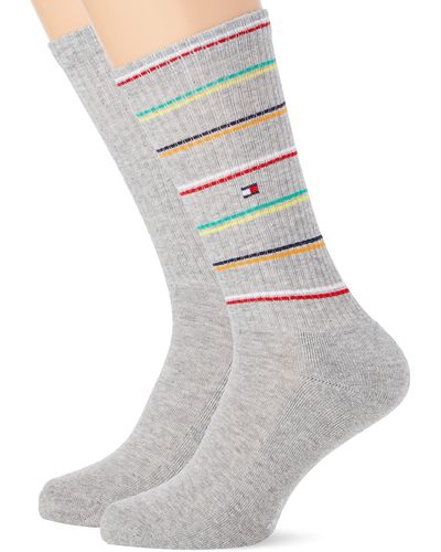 Tommy Hilfiger S Sport Stripe Classic Sock - Meerkleurig