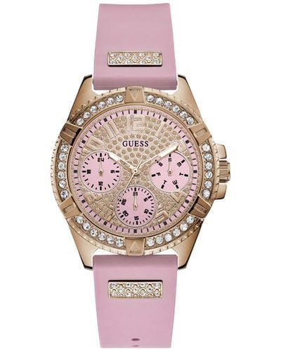 Guess W1160l5 Watch - Pink